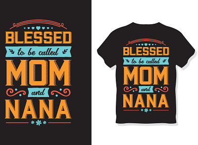 T- Shirt Design graphic design mom mother shirt t shirt typo typography