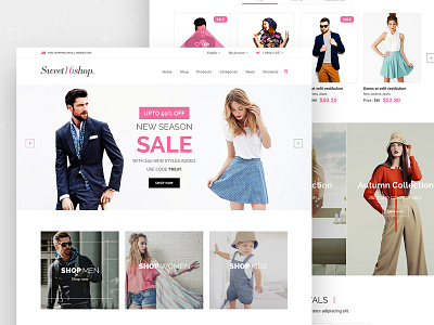 Sweet16sop - Ecommerce Shop ecommerce men fashion online shopping shop store women fashion