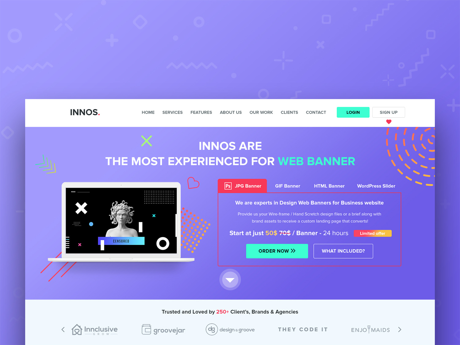 Inno Banner Online Banner Design Website By Innovatory Infotech