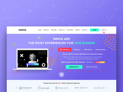 Inno Banner - online banner design website