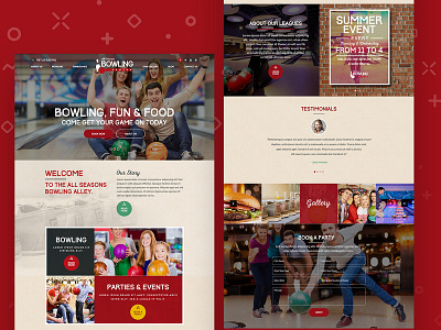 Bowling - Sport HTML Template