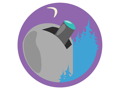 Kiss Interest Badge 2 app astronomy badge fun graphic design ui ux