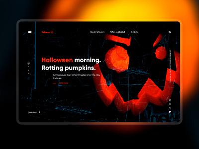 Halloween animation app branding design icon illustration landing page logo typography ui ux web web design анимация брендинг веб дизайн дизайн икона иллюстрация приложение