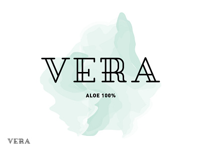 VERA - women branding concept aloe beauty branding design green identity logo minimal
