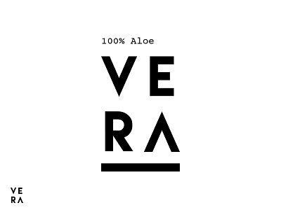 VERA - men branding concept aloe beauty branding design green identity logo minimal