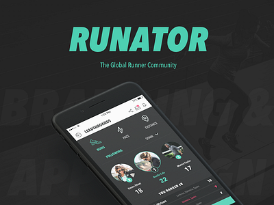 Runator - Mobile App Design