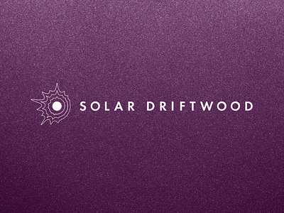 Solar Driftwood Podcast Studio Logo