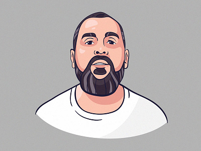 Custom Cartoon Avatar avatar cartoon design face gif hari illustration man process sketch