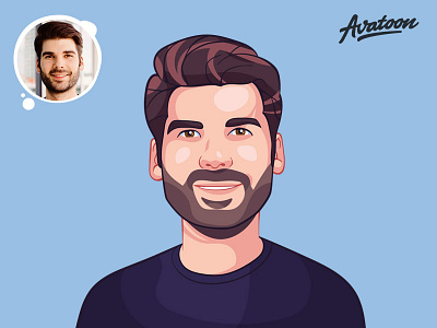 Custom Cartoon Portrait Design