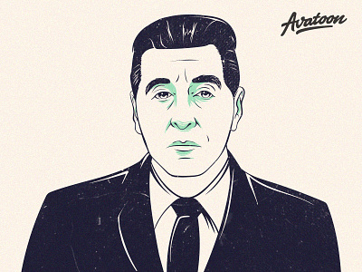 Al Pacino as Jimmy Hoffa art avatar caricature face illustration illustrations ink jimmy hoffa man mascot mobster movie portrait sketch the irishman vector