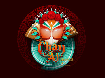 Chân Ái logo artwork design graphics design logo design