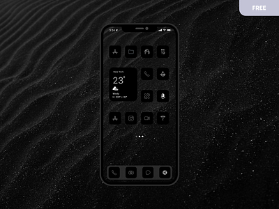 (Freebie) Minimal iOS icons design designer ios ios14 minimal uidesign uiux
