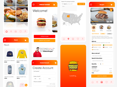 🍔 MrBeast Burger App UI Redesign