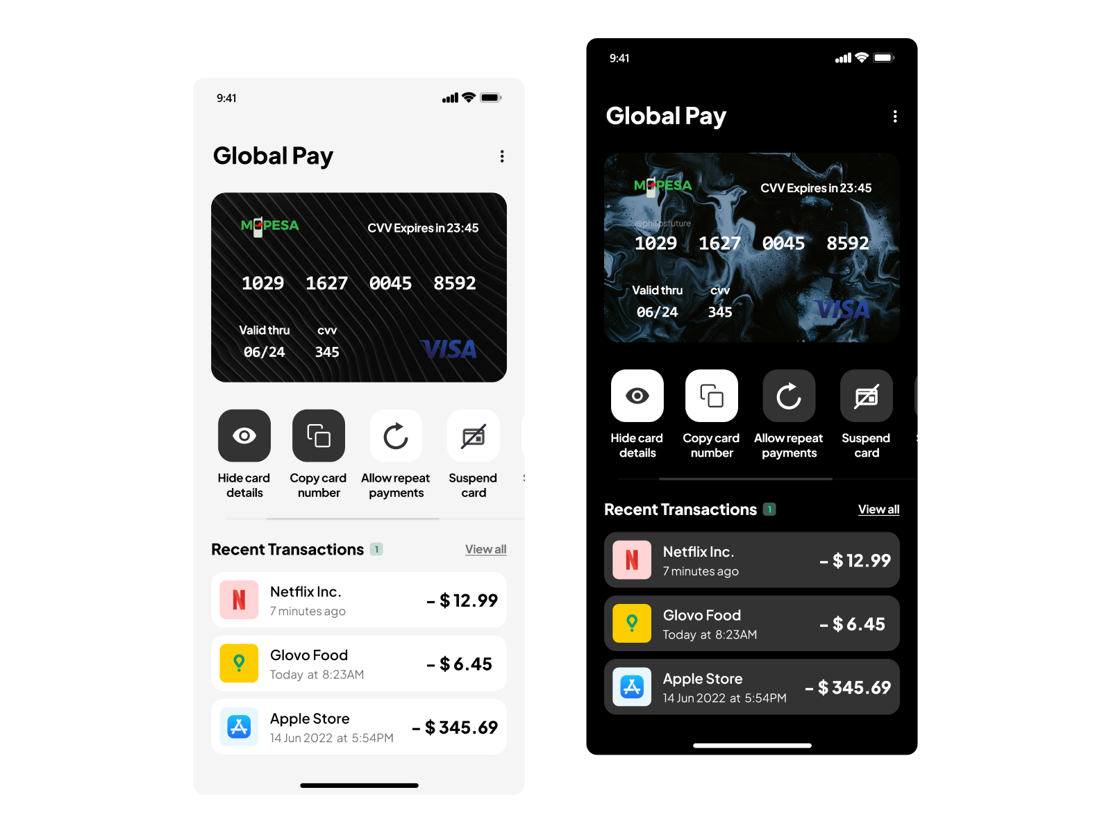 M-Pesa Global Pay Redesign by Philip Oroni on Dribbble