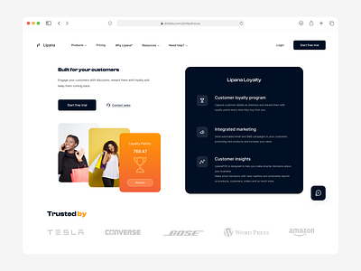 Lipana Landing Page Design design landingpage mockup ui uidesign uiux uiuxdesign websitedesign