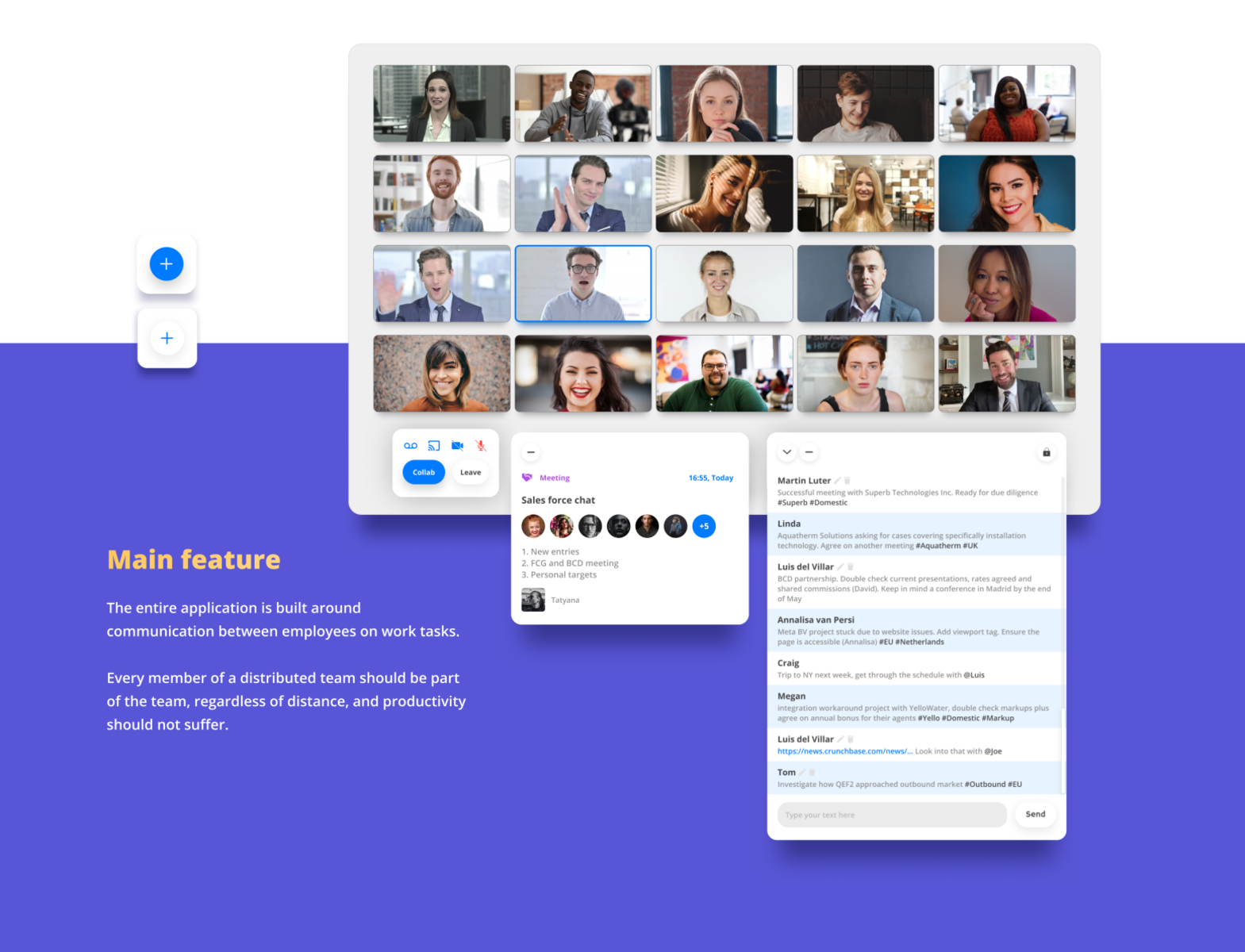 UX/UI design ! Affective meeting manager by Alexander Ustalov on Dribbble