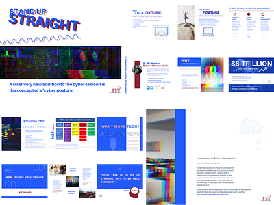 Stand Up Straight graphic design linkedin pdf presentation design sales slideshow