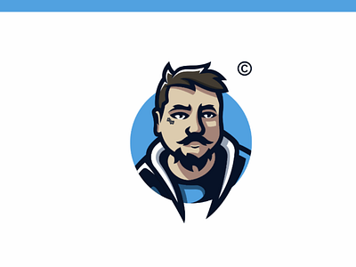 Portrait mascot logo - Sucre brand branding esports illustration logo mark mascot portrait