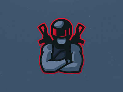 Biker mascot logo