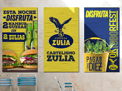 Zulia beer ads campaign ads advertising beer billboard branding cerveza creative digital poster type