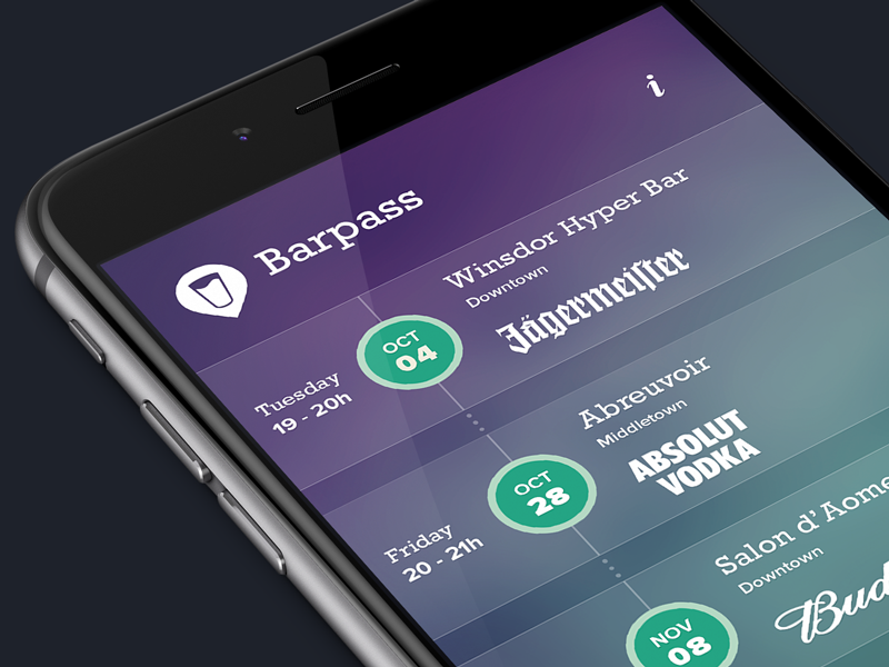 Barpass new iOS