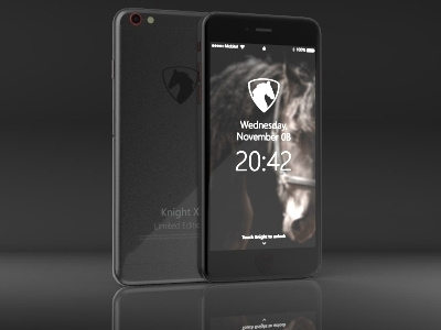 Knight X Launching Cover 3d render cover knightx launching mobilephone