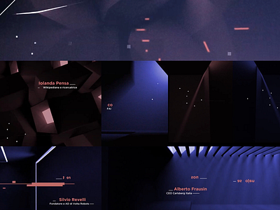 Tornare a Crederci ae c4d intro motion design motion graphic opening tedx titles
