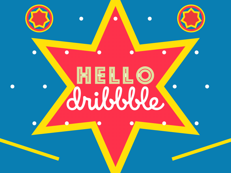 #01-HelloDribbble design firstshot hk hong kong motion motion design motiongraphics