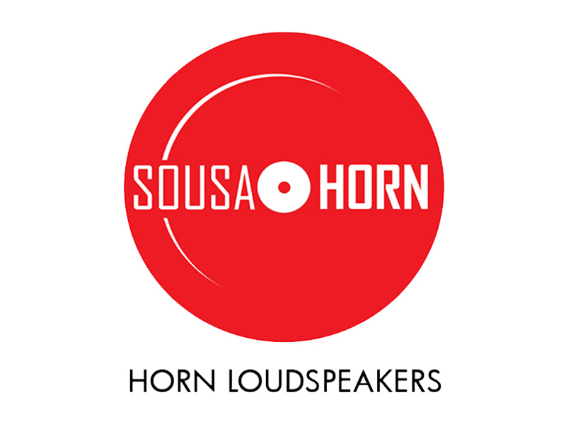 Logo design for a speaker manufacturer minimal logo speakers horn