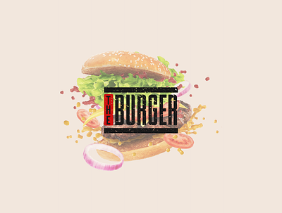 TheBurger 30dayschallenge burger burger logo burger restaurant logo logo design logodesign minimalist restaurant type logo typeface
