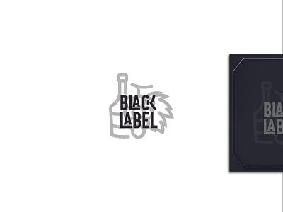 Black Label 30dayschallenge icon illustration logo logo design logodesign logotype minimalist wine wine label wine logo