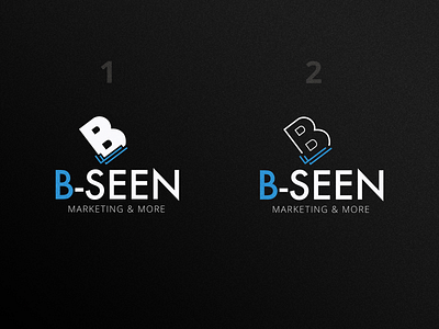 B-Seen b logo icon logo logo design logodesign marketing marketing logo minimalist seen seen logo