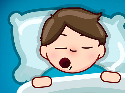 Kid Sleeping Graphic