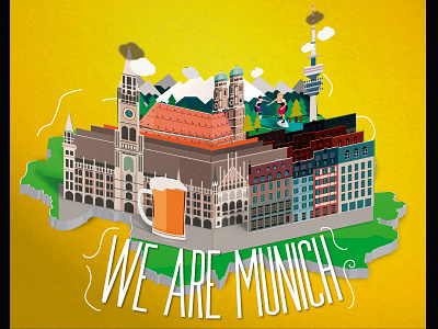 Munich Isometric Image