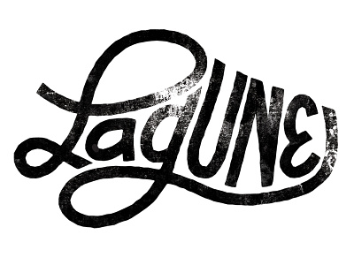 Lagune hand lettering lettering typography