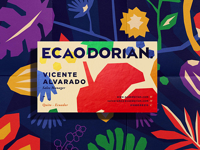 Ecaodorian  Business Card.