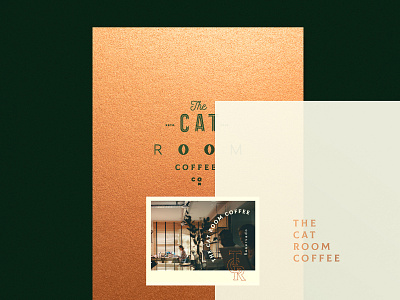 The Cat Room. brand branding coffee coffeeshop design editorial illustration logo menu shop type typography ui ux vector