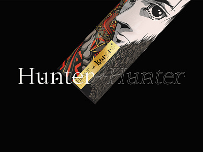Poster Pack Hunter X Hunter anime brand branding craft design handmade illustration logo manga type typography vector