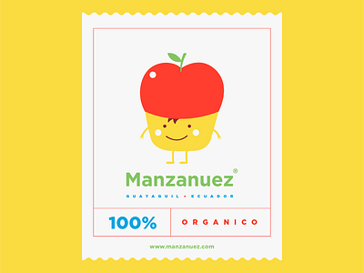 Manzanuez Brandign brand branding design graphic design icon illustration logo logotype