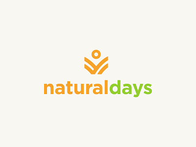 Natural Days brand branding design flat graphic icon icono illustration letter lettering logo packaging type typo typography ui ux vector