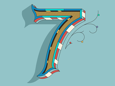7 36 days of type 36daysoftype animation brand branding design designer flat graphic icono illustration letter lettering logo package packagingdesign type typo typography vector