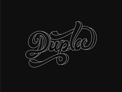 Dupla Logo Concept brand branding design designer graphic icon illustration letter lettering logo logo design type typo typography vector