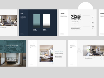 Solvia Sarrià / style branding design identity style guide typography ui