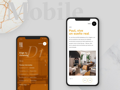 Paul / mobile 01 architecture mobile real estate responsive ux ui web design