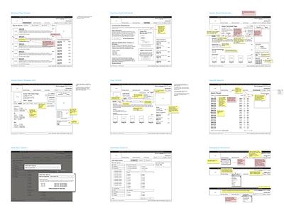 Site Redesign ab testing multi variant testing prototype redesign ui ux wireframes
