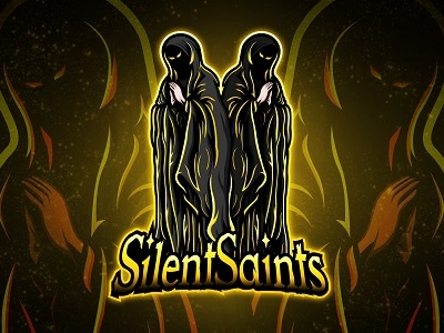 SilentSaints Mascot Logo esports logo gaming logo gaming mascot logo mascot logo saints logo saints mascot logo silent saints logo silentsaints silentsaints mascot