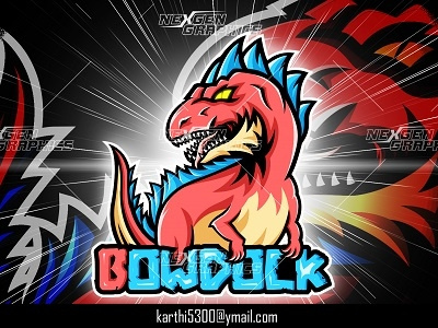 Dinosaur Mascot Logo