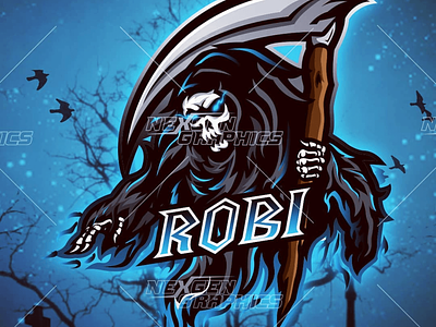 Reaper Mascot Logo