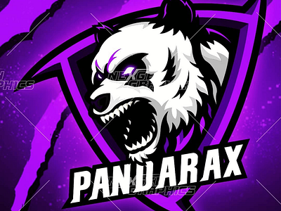 Angry Panda Mascot Logo angry panda logo angry panda mascot angry panda mascot logo branding design esports logo gaming logo gaming mascot logo illustration logo mascot mascot logo panda logo panda mascot