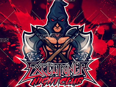 Executioner Mascot Lgo by nexgen.graphics on Dribbble